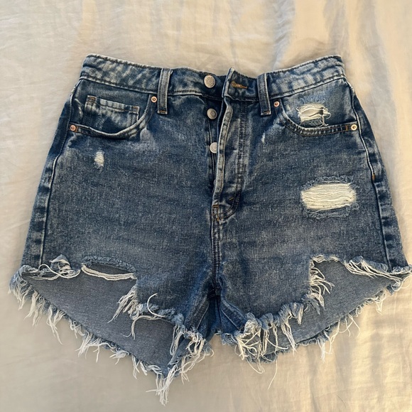 wild fable Pants - Wild fable cut off distressed high waisted denim shorts